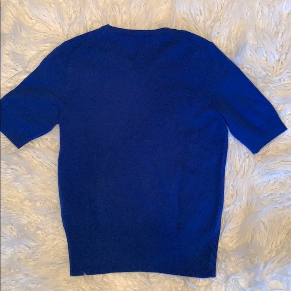 Ann Taylor royal blue cashmere sweater excellent - Picture 7 of 9